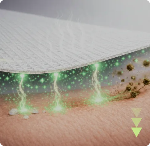 Reduced Moisture & Odor